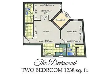 Floorplan of Park Summit, Assisted Living, Nursing Home, Independent Living, CCRC, Coral Springs, FL 18