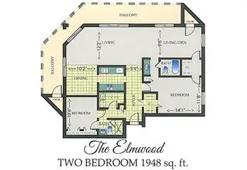 Floorplan of Park Summit, Assisted Living, Nursing Home, Independent Living, CCRC, Coral Springs, FL 19