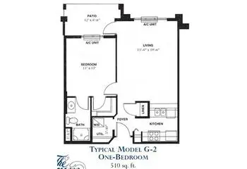 Floorplan of The Forum at Deer Creek, Assisted Living, Nursing Home, Independent Living, CCRC, Deerfield Beach, FL 16