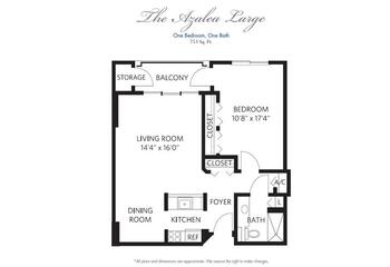 Floorplan of Five Star Premier Residences of Pompano Beach, Assisted Living, Nursing Home, Independent Living, CCRC, Pompano Beach, FL 3