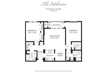Floorplan of Five Star Premier Residences of Pompano Beach, Assisted Living, Nursing Home, Independent Living, CCRC, Pompano Beach, FL 11