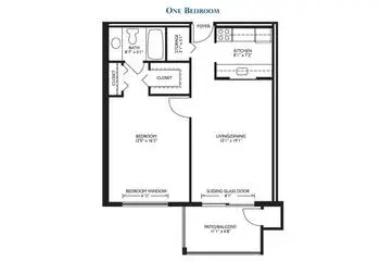 Floorplan of The Court at Palm Aire, Assisted Living, Nursing Home, Independent Living, CCRC, Pompano Beach, FL 1