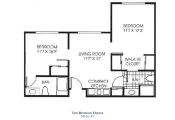 Floorplan of Savannah Square, Assisted Living, Nursing Home, Independent Living, CCRC, Savannah, GA 9
