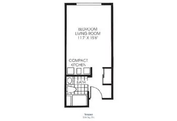 Floorplan of Savannah Square, Assisted Living, Nursing Home, Independent Living, CCRC, Savannah, GA 10