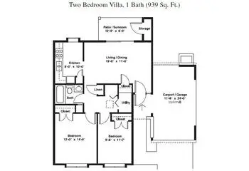 Floorplan of The Forum at Brookside, Assisted Living, Nursing Home, Independent Living, CCRC, Louisville, KY 8