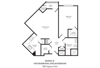 Floorplan of The Montebello on Academy, Assisted Living, Nursing Home, Independent Living, CCRC, Albuquerque, NM 4