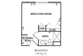 Floorplan of The Forum at Knightsbridge, Assisted Living, Nursing Home, Independent Living, CCRC, Columbus, OH 3