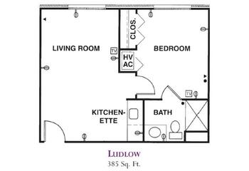 Floorplan of The Forum at Knightsbridge, Assisted Living, Nursing Home, Independent Living, CCRC, Columbus, OH 4