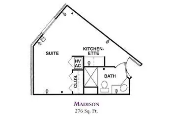 Floorplan of The Forum at Knightsbridge, Assisted Living, Nursing Home, Independent Living, CCRC, Columbus, OH 5