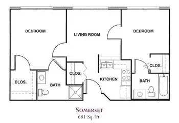 Floorplan of The Forum at Knightsbridge, Assisted Living, Nursing Home, Independent Living, CCRC, Columbus, OH 11