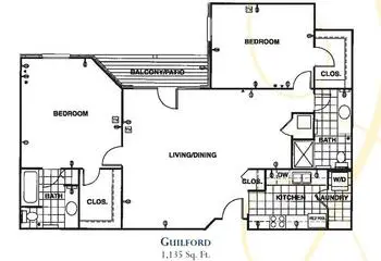 Floorplan of The Forum at Knightsbridge, Assisted Living, Nursing Home, Independent Living, CCRC, Columbus, OH 16