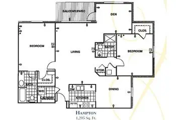 Floorplan of The Forum at Knightsbridge, Assisted Living, Nursing Home, Independent Living, CCRC, Columbus, OH 17