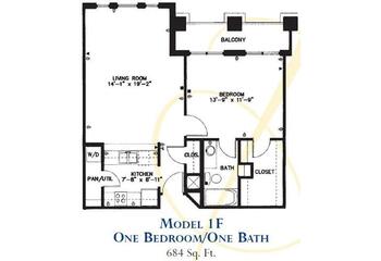 Floorplan of The Forum at Park Lane, Assisted Living, Nursing Home, Independent Living, CCRC, Dallas, TX 2