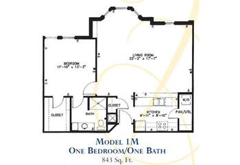 Floorplan of The Forum at Park Lane, Assisted Living, Nursing Home, Independent Living, CCRC, Dallas, TX 4