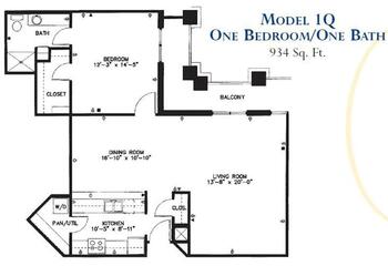 Floorplan of The Forum at Park Lane, Assisted Living, Nursing Home, Independent Living, CCRC, Dallas, TX 5