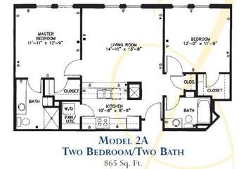 Floorplan of The Forum at Park Lane, Assisted Living, Nursing Home, Independent Living, CCRC, Dallas, TX 6