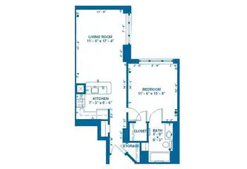 Floorplan of The Forum at Memorial Woods, Assisted Living, Nursing Home, Independent Living, CCRC, Houston, TX 3