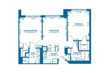 Floorplan of The Forum at Memorial Woods, Assisted Living, Nursing Home, Independent Living, CCRC, Houston, TX 8
