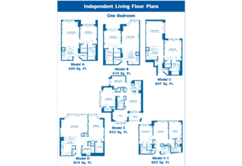 Floorplan of The Forum at Memorial Woods, Assisted Living, Nursing Home, Independent Living, CCRC, Houston, TX 12