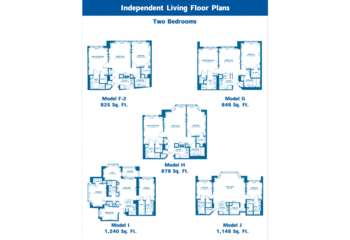 Floorplan of The Forum at Memorial Woods, Assisted Living, Nursing Home, Independent Living, CCRC, Houston, TX 13