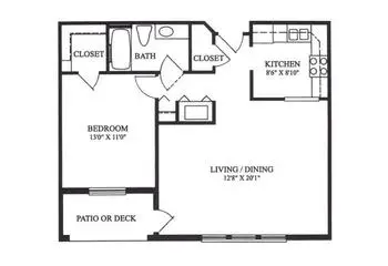 Floorplan of The Forum at Lincoln Heights, Assisted Living, Nursing Home, Independent Living, CCRC, San Antonio, TX 6