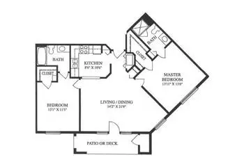 Floorplan of The Forum at Lincoln Heights, Assisted Living, Nursing Home, Independent Living, CCRC, San Antonio, TX 10