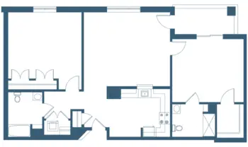 Floorplan of Friends Homes, Assisted Living, Nursing Home, Independent Living, CCRC, Greensboro, NC 8