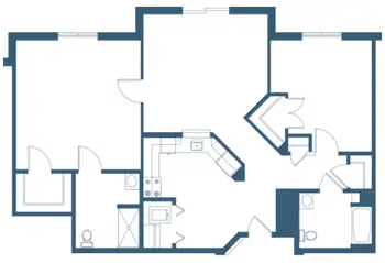 Floorplan of Friends Homes, Assisted Living, Nursing Home, Independent Living, CCRC, Greensboro, NC 7