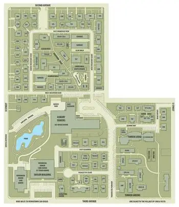 Campus Map of Fredericka Manor, Assisted Living, Nursing Home, Independent Living, CCRC, Chula Vista, CA 2