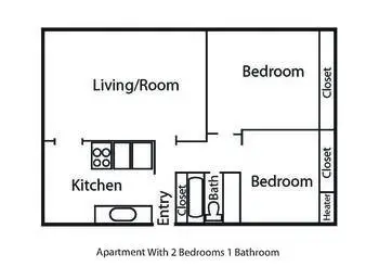Floorplan of Sunny View, Assisted Living, Nursing Home, Independent Living, CCRC, Cupertino, CA 5