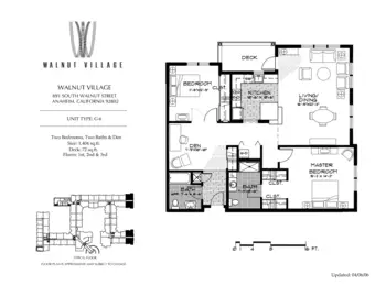 Floorplan of Walnut Village, Assisted Living, Nursing Home, Independent Living, CCRC, Anaheim, CA 3