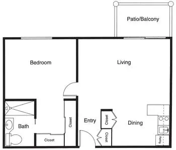 Floorplan of Vista del Monte, Assisted Living, Nursing Home, Independent Living, CCRC, Santa Barbara, CA 3