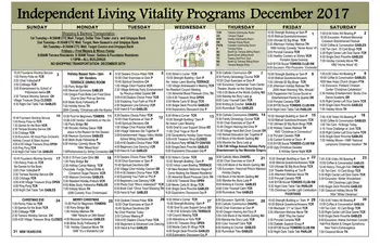 Activity Calendar of The Forum at Town Center, Assisted Living, Nursing Home, Independent Living, CCRC, Happy Valley, OR 3