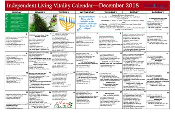 Activity Calendar of The Forum at Town Center, Assisted Living, Nursing Home, Independent Living, CCRC, Happy Valley, OR 4