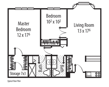 Floorplan of The Forum at Town Center, Assisted Living, Nursing Home, Independent Living, CCRC, Happy Valley, OR 7