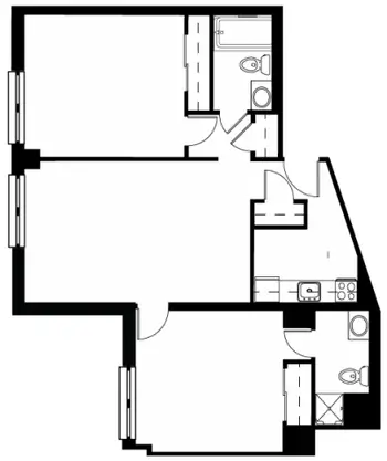 Floorplan of Givens Estates, Assisted Living, Nursing Home, Independent Living, CCRC, Asheville, NC 2