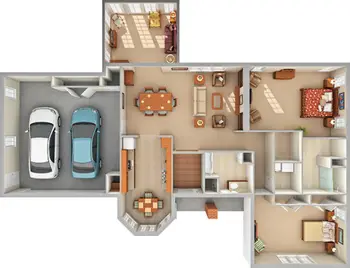 Floorplan of Givens Estates, Assisted Living, Nursing Home, Independent Living, CCRC, Asheville, NC 16