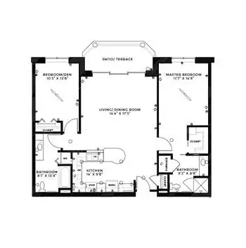 Floorplan of Holland Home Brenton Woods, Assisted Living, Nursing Home, Independent Living, CCRC, Grand Rapids, MI 10