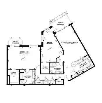 Floorplan of Holland Home Brenton Woods, Assisted Living, Nursing Home, Independent Living, CCRC, Grand Rapids, MI 13
