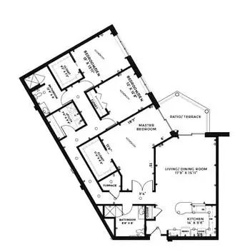Floorplan of Holland Home Brenton Woods, Assisted Living, Nursing Home, Independent Living, CCRC, Grand Rapids, MI 14