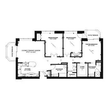 Floorplan of Holland Home Brenton Woods, Assisted Living, Nursing Home, Independent Living, CCRC, Grand Rapids, MI 18