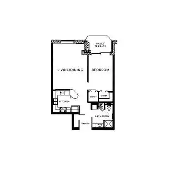 Floorplan of Holland Home Brenton Woods, Assisted Living, Nursing Home, Independent Living, CCRC, Grand Rapids, MI 20