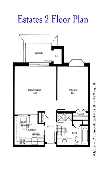 Floorplan of Holland Home Raybrook, Assisted Living, Nursing Home, Independent Living, CCRC, Grand Rapids, MI 5
