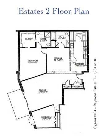 Floorplan of Holland Home Raybrook, Assisted Living, Nursing Home, Independent Living, CCRC, Grand Rapids, MI 8
