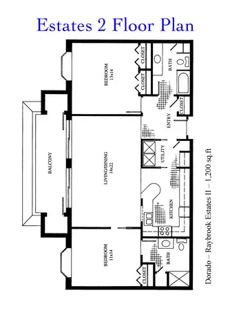 Floorplan of Holland Home Raybrook, Assisted Living, Nursing Home, Independent Living, CCRC, Grand Rapids, MI 9