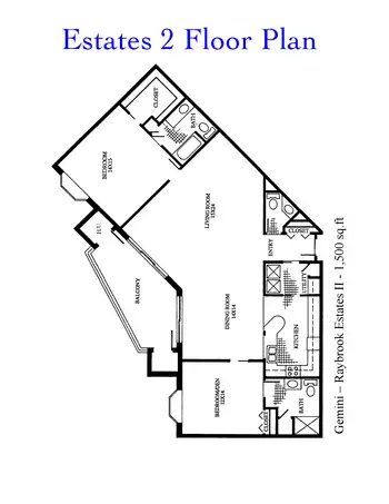 Floorplan of Holland Home Raybrook, Assisted Living, Nursing Home, Independent Living, CCRC, Grand Rapids, MI 11