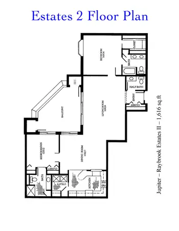 Floorplan of Holland Home Raybrook, Assisted Living, Nursing Home, Independent Living, CCRC, Grand Rapids, MI 12