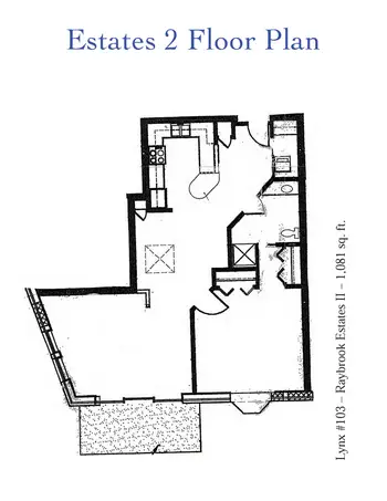 Floorplan of Holland Home Raybrook, Assisted Living, Nursing Home, Independent Living, CCRC, Grand Rapids, MI 14