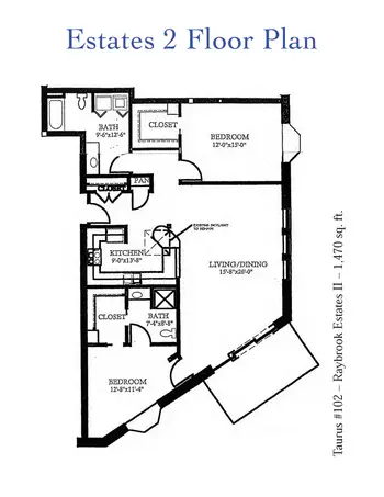 Floorplan of Holland Home Raybrook, Assisted Living, Nursing Home, Independent Living, CCRC, Grand Rapids, MI 17