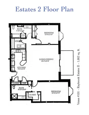 Floorplan of Holland Home Raybrook, Assisted Living, Nursing Home, Independent Living, CCRC, Grand Rapids, MI 18